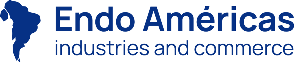 Logo Azul da Endo Américas